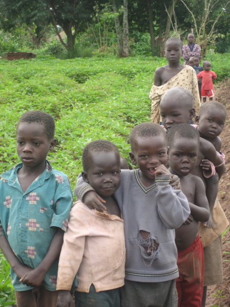 Children in Gulu, Northern Uganda