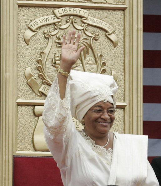 President Ellen Johnson Sirleaf. Wiki Image